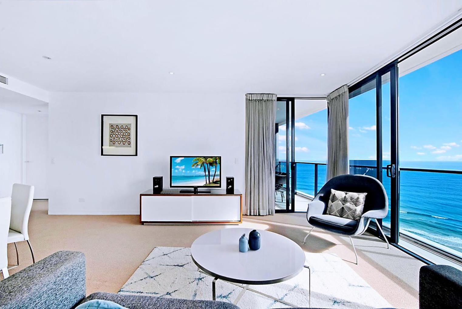 Luxury S Casino Residences Broadbeach - Holiday Paradise Gold Coast Ruang foto