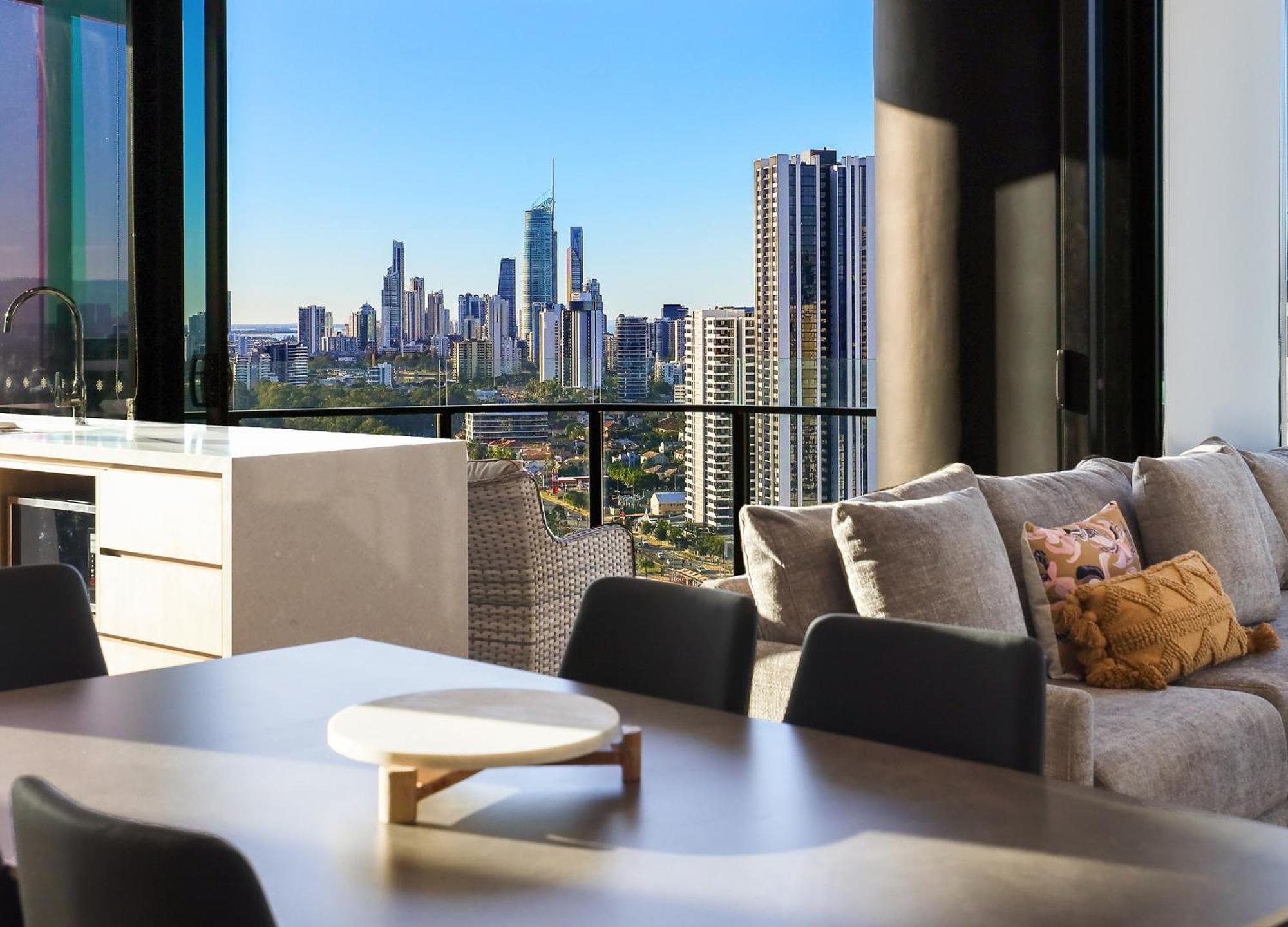 Luxury S Casino Residences Broadbeach - Holiday Paradise Gold Coast Ruang foto